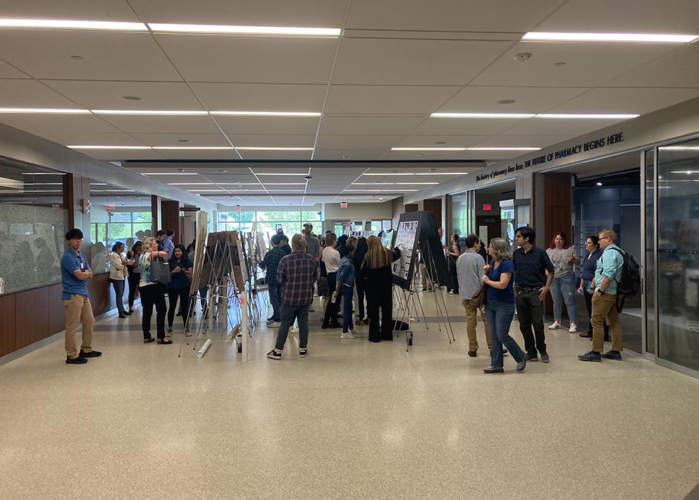 overall view of poster session