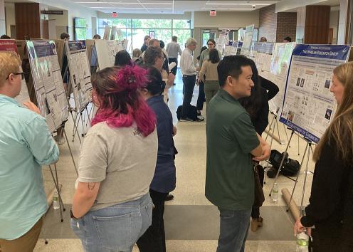 overall view of poster session
